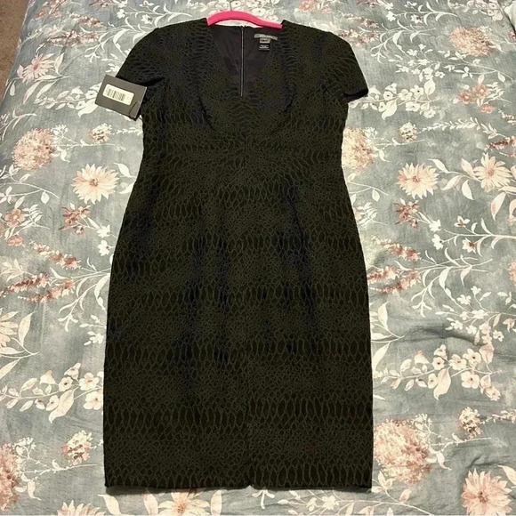 Zac Posen Jacquard Cocktail Dress - Picture 6 of 11